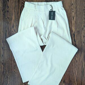 Daisy Grace Elegant Pleated Wide-leg Slacks